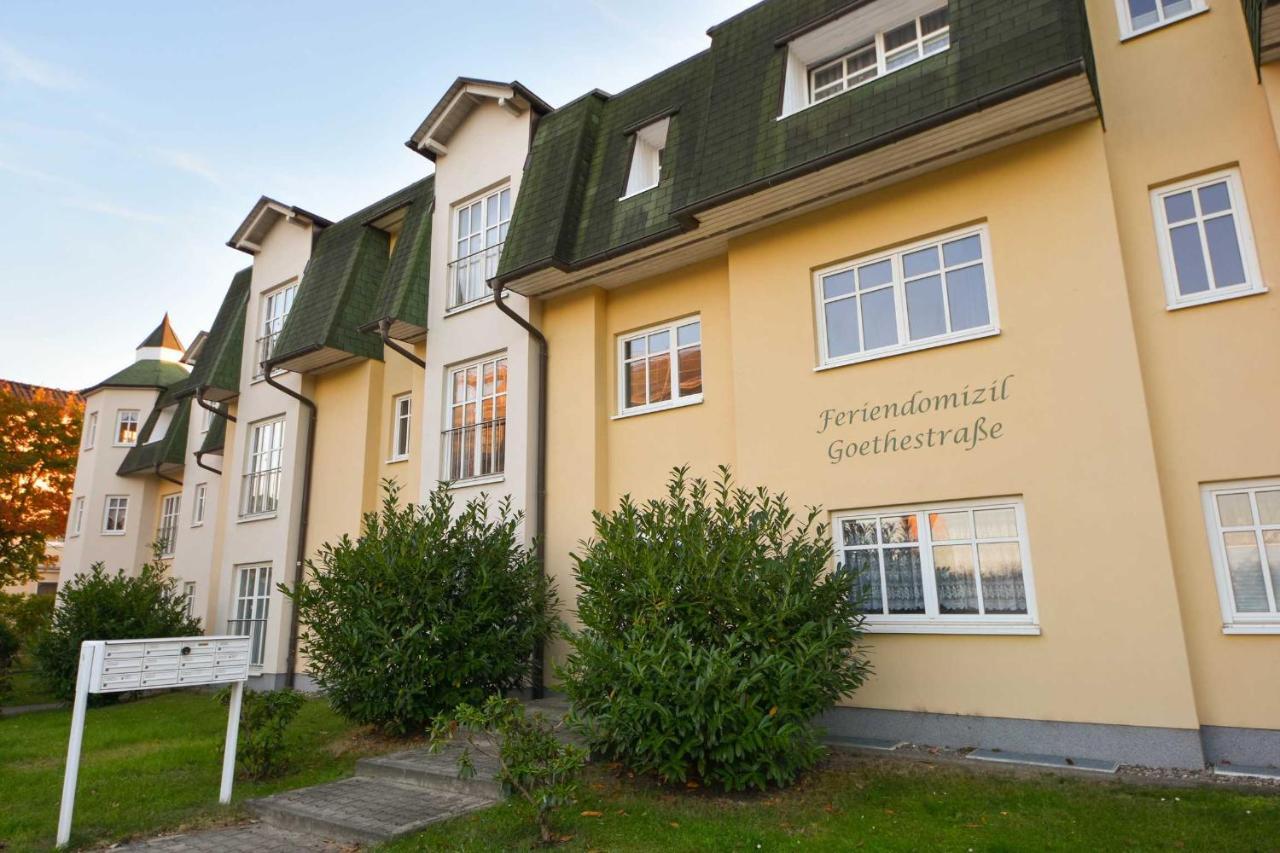 Apartament Domizil Goethestrasse 07 Heringsdorf Zewnętrze zdjęcie